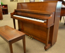 Walnut Yamaha studio piano